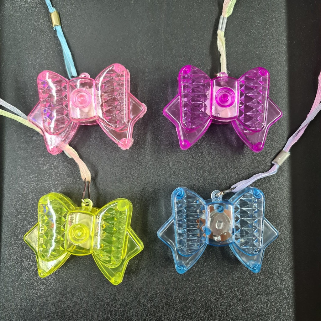 COLGANTE CON LUZ MOÑO TRANSPARENTE X48U