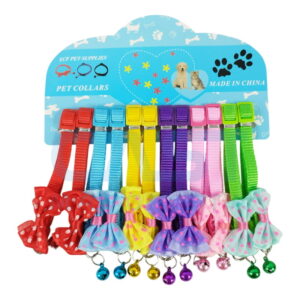 [PRECTWB242] COLLAR P/ MASCOTA {WB242} MO?OS Y CASCABEL -PL X12