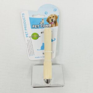 [PRECTWF81] CEPILLO P/ MASCOTA {WF81} 6X4CM MANGO MADERA