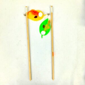 [PRECTWD1068] JUGUETE P/ GATO {WD1068} PALITO C/ HOJA