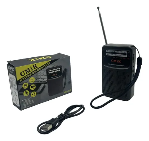 RADIO FM/AM RECARGABLE MK-309