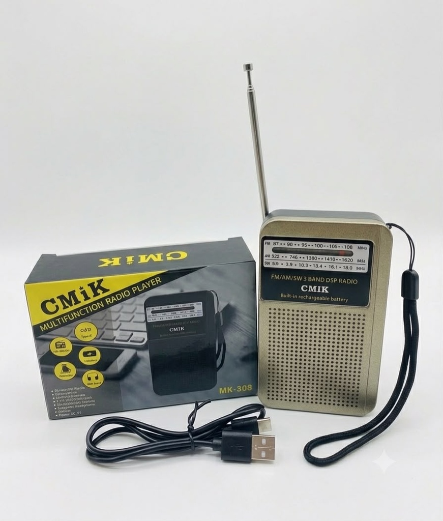 RADIO FM/AM MULTIFUNCIONAL CMIK