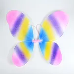 Alas de mariposa coloridas x12