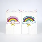 [PREZLCTO1501] Adorno arcoiris torta x12