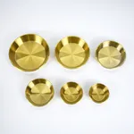 [PREZLBVP1701] Platos de salsa dorado 6pcs