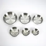 [PREZLBVP1601] Platos de salsa plateado 6pcs