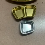 [PREZLBVP1301] Plato de salsa mediano dorado 3pcs