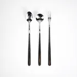 [PREZLBCS0301] Set cubiertos mango largo 3 piezas