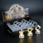 Velas transparentes LED surtidas x24 - Cálido