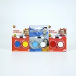 Pintura facial x12 - Azul y Amarillo