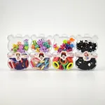 [PREZLBCA3601] Colitas y clips para pelo "Oso" x12 Estándar