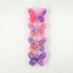 [PREZLBCA3901] Ligas y pinzas para pelo "mariposa" x12 Estándar