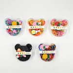 [PREZLBCA3701] Gomitas elasticas y pinzas "Mickey" x12 Estándar