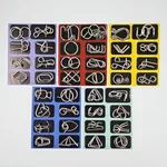 [PREZLJO1701] Rompecabezas metálico Estándar
