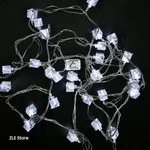 28 led - Cubo transparente 220v Estándar