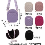 [PREZLMMB2001] Cartera bandolera ovalada x12 Estándar
