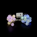 Mecanismo alambre bolita diamante 30 leds x12 - Multicolor