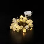 [PREZLLPM60BL] Mecanismo alambre bolita diamante 30 leds x12 - Blanco