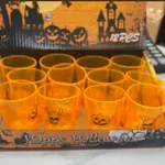 [PREZLCHA0801] Vaso de plastico Halloween x12 Estándar
