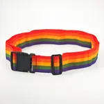[PREZLBO3701] Cinturón multicolor con hebilla plastica x10 Estándar