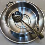 [PREZLBVP0401] Set plato, taza y cuchara plateado Estándar