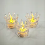 [PREZLLPV3301CA] Vela corona con luz x12 - Calido