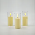 [PREZLLPV35CA] Vela con luz en vaso mediano x12 - Cálido