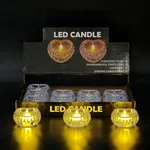 [PREZLLPV3101CA] Vela corazon con luz x12 - Cálido