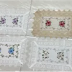 [PREZLMIN0101] Mantel individual flores 30*45 x12 Estándar