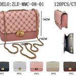 [PREZLMMC0801] Cartera con cadena "trebol" x12 Estándar