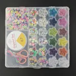 Set cuentas flores 19*19.5 cm 240 g Estándar