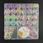 Set cuentas corazón 19*19.5 cm 230 g Estándar