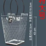 [PREZLBBR0601] Bolsa de regalo con lunares grande x10 Estándar