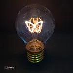 [PREZLLPG3401AM] Foco "mariposa" led 12*8 cm - Amarillo