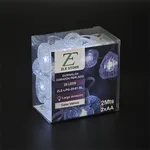 Guirnalda corazon 20 leds (AA) - Blanco