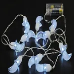 [PREZLLPG3901BL] Guirnalda luna 4*3 cm 10 Leds - Blanco