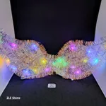 [PREZLCOT0902] Alitas con cintas de colores y luces 60*18 cm Estándar