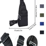 [PREZLMCH0101] Bolso de pecho x12 17*7*30 cm Estándar