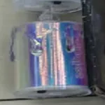 Vela alta plastica con brillo y luz transparente x24u Estándar