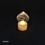 [PREZLLPV16CA] Vela con luz corazon x12u Estándar