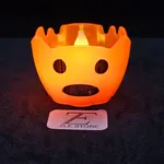 [PREZLLPV08CA] Vela con luz calabaza abierta x12u Estándar