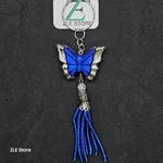 Llavero azul Mariposa x12u Estándar
