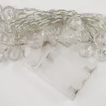 [PREZL0201BL] Guirnalda 20 led - Bolitas transparentes (AA) x120u ZLE893 Estándar