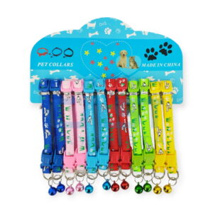 COLLAR P/ MASCOTA (COS527) CASCABEL PERRITO X12