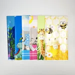[PREZLCDE2401] Mantel metalizado animales x12 Estándar