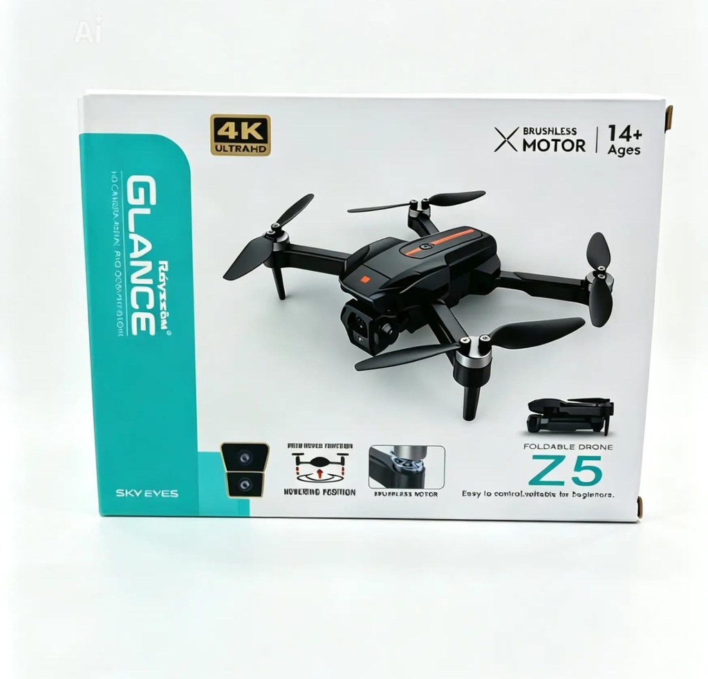 DRONE DOBLE CAMARA 4K GLANCE