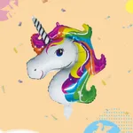 [PREZLA065] Globo Unicornio Grande x12u - Multicolor
