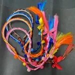 Vincha trenzas con bolita x12u (pvc) Estándar