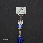Llavero azul Búho x12u Estándar