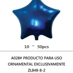 Globo Estrella 10" x50u - Azul